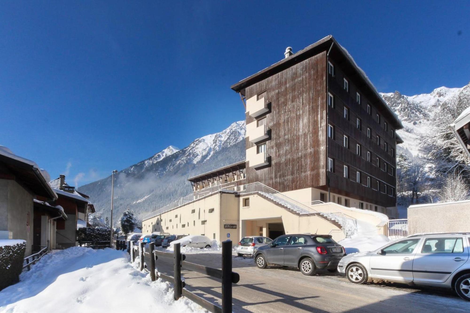 Les Pecles Mt Blanc - Chamonix Center Apartment Exterior foto