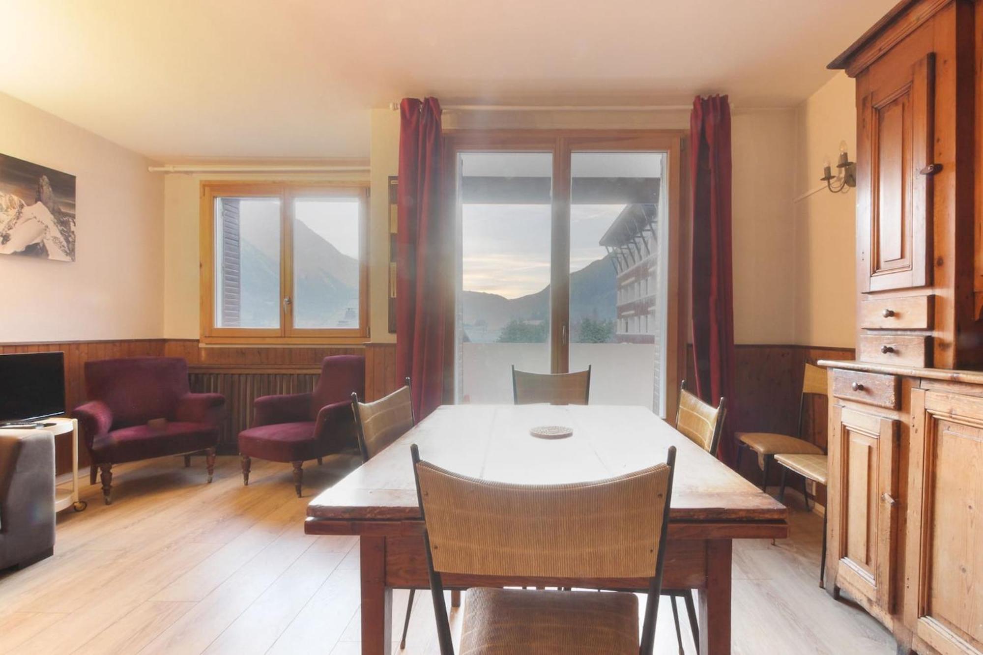 Les Pecles Mt Blanc - Chamonix Center Apartment Exterior foto